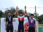 Triunfan atletas porteños en el Selectivo Estatal de Ciclismo con medallas de oro
