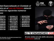 Inhabilitan 25 números telefónicos usados para extorsionar