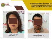 Detienen a dos personas por simular secuestro en Las Choapas