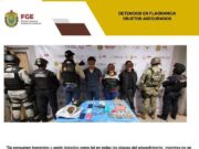 Detienen a tres con drogas y armas en Coatza