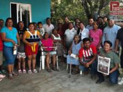 Pedro Miguel Rosaldo atestigua afiliación de nuevos militantes en la congregación de Las Barrillas