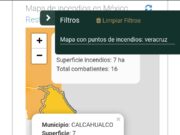 Incendio amenaza parque del Pico de Orizaba