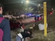 Graban golpiza a estudiante afuera del Cobaev en Coatza