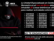 Detectan e inhabilitan 26 líneas telefónicas usadas para extorsión