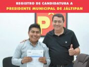 Va Erik Benito por la alcaldía de Jáltipan