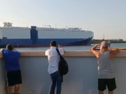 Llega a Coatza buque para completar el cruce interoceánico