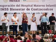 Inauguran hospital Materno Infantil de Coatzacoalcos, se invirtieron 800 mdp