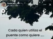 Joven hace «acrobacias» en puente peatonal de Coatza