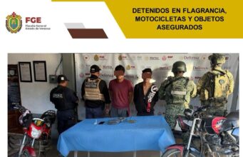 Detienen a motociclistas de Mina con crico