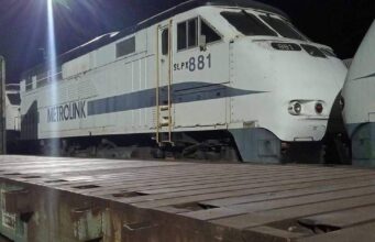 Llegan más locomotoras del Ferrocarril de Pasajeros a Coatza